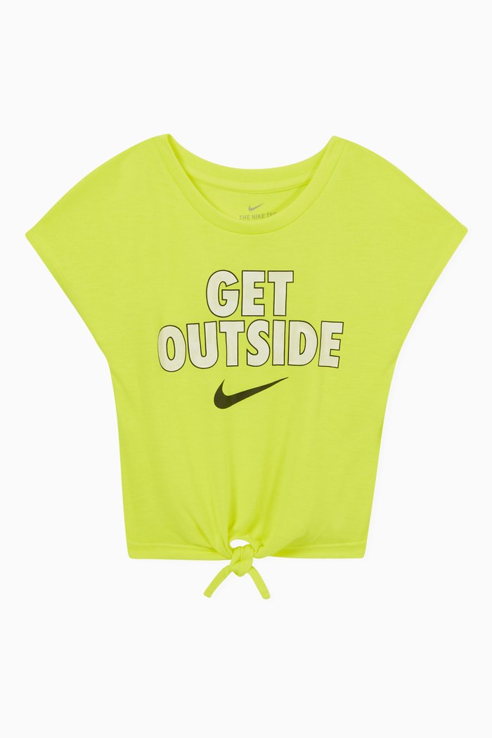 

Get Outside Cotton T-Shirt, Yellow