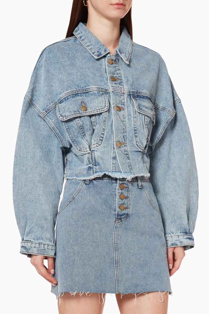 

Slate Denim Jacket, Blue