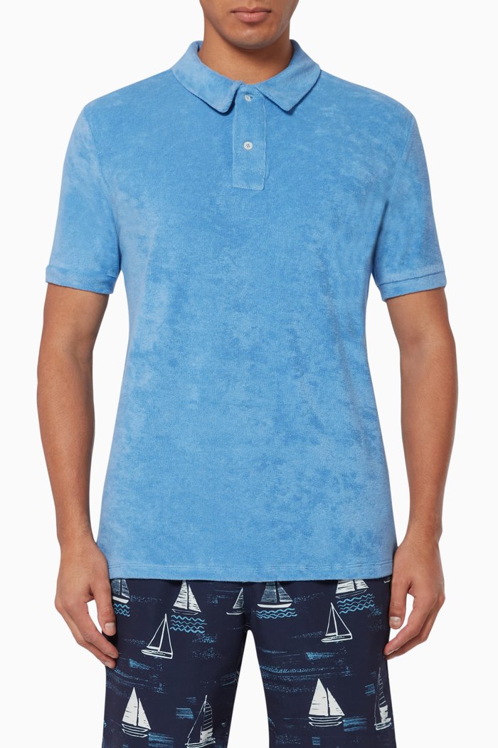 

Yam Terry Polo T-Shirt, Blue
