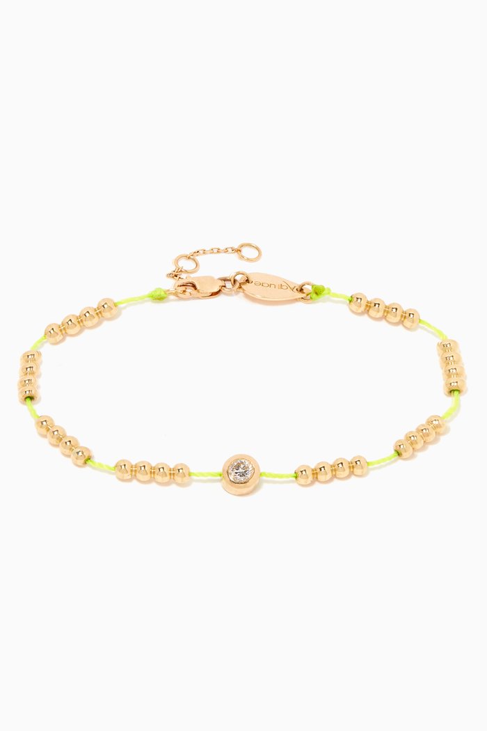 

Solitaire Illusion Bracelet, Yellow