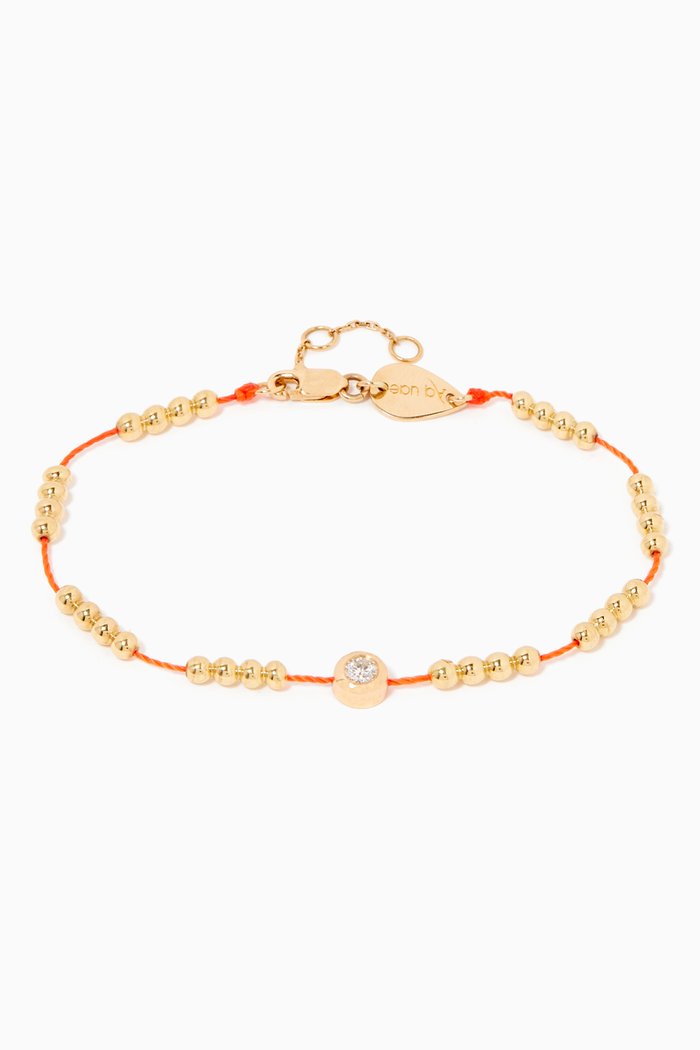 Solitaire Illusion Bracelet, Yellow
