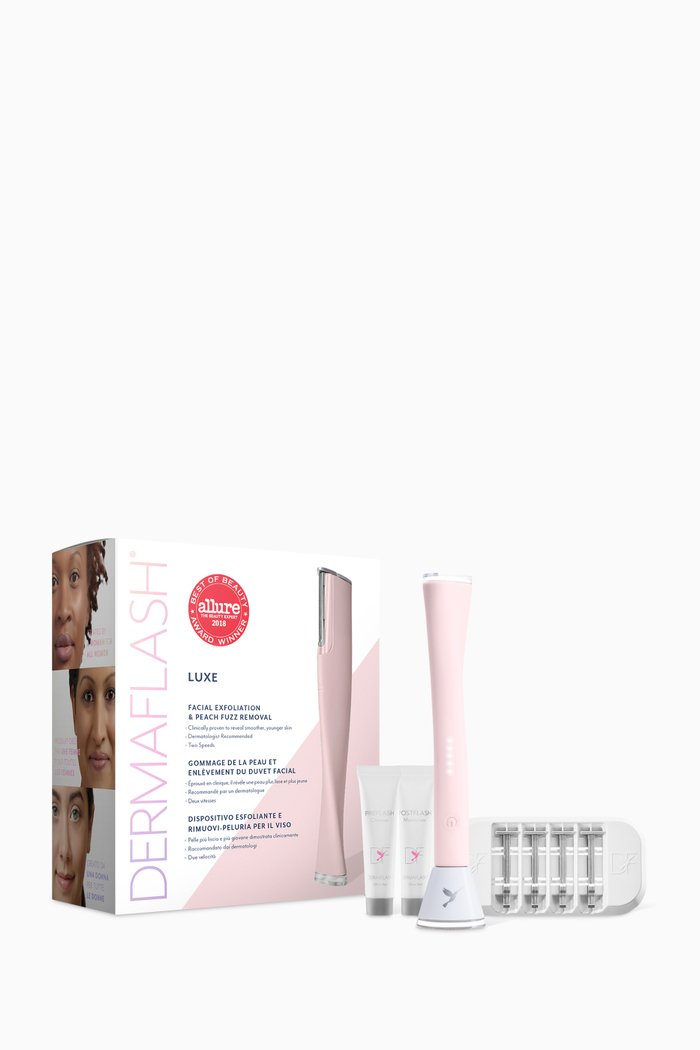 

Luxe Exfoliating & Dermaplaning Device, Multicolour