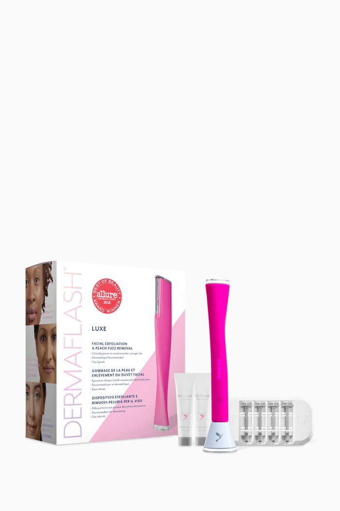 

Luxe Exfoliating & Dermaplaning Device, Multicolour