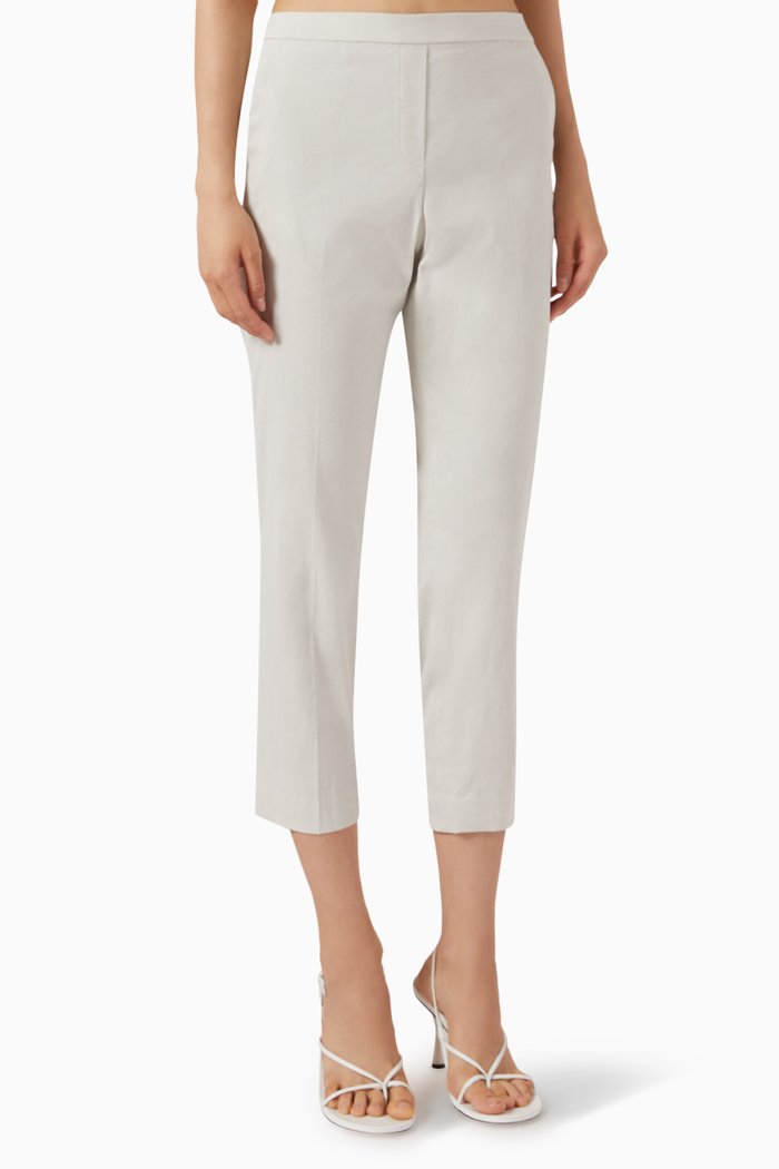 

Treeca Pants in Linen, Neutral