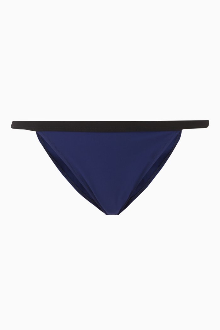 

St Barths Colour-Block Bikini Briefs, Blue