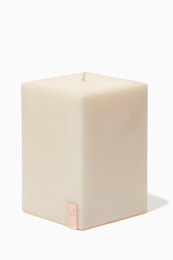 

Moonlight Medium Pillar Candle, 450g, White