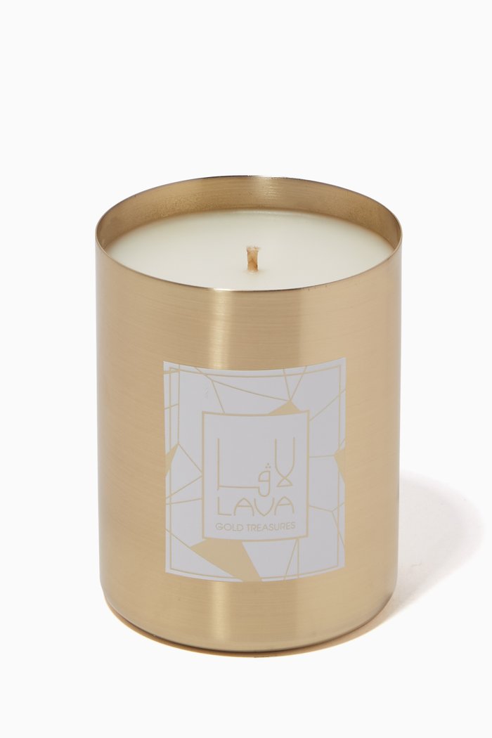 

Gold Treasures Candle in Container, 330g