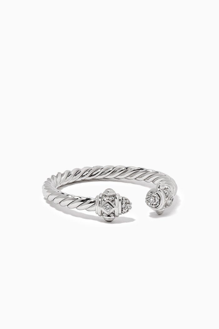 

Renaissance® Diamond Ring, Silver
