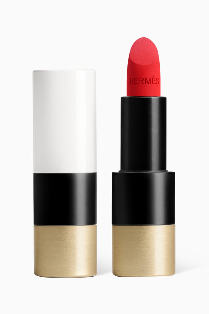 

64 Rouge Casaque Rouge Hermes Matte Lipstick, 3g, Colourless