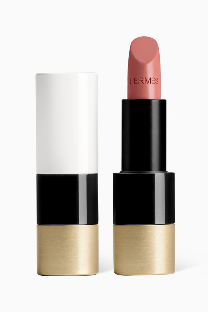 

13 Beige Kalahari Rouge Hermes Satin Lipstick, 3g, Colourless