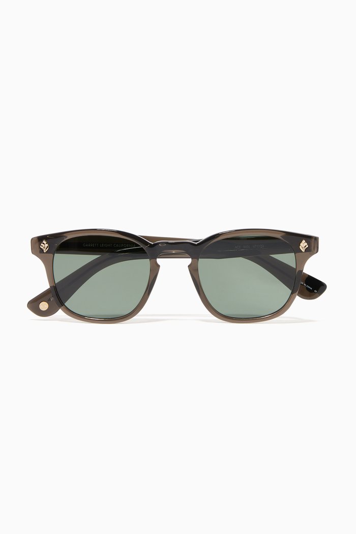 

Ace Acetate Sunglasses, Black