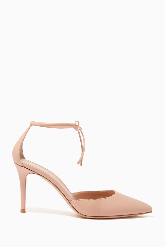 Alva 85 Pumps in Nappa, Neutral
