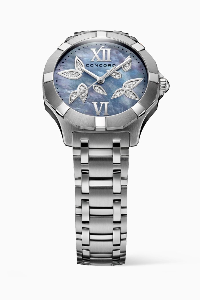 

Saratoga Quartz Diamond Watch, Black