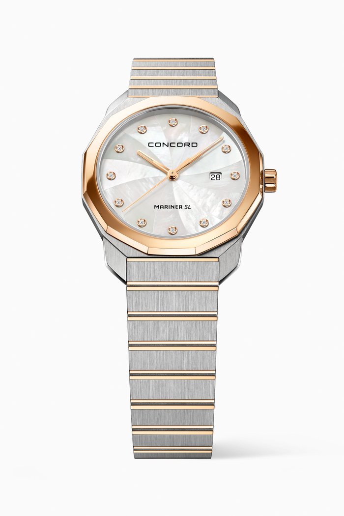 

Mariner SL Quartz Diamond Watch, White