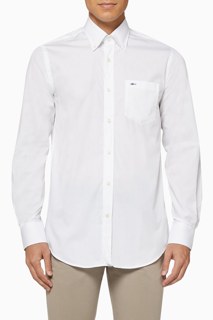 

Poplin Cotton Shirt, White