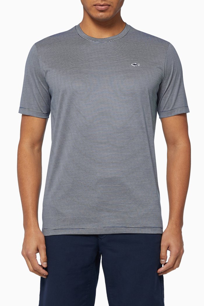 

Striped Organic Cotton T-Shirt, Multicolour