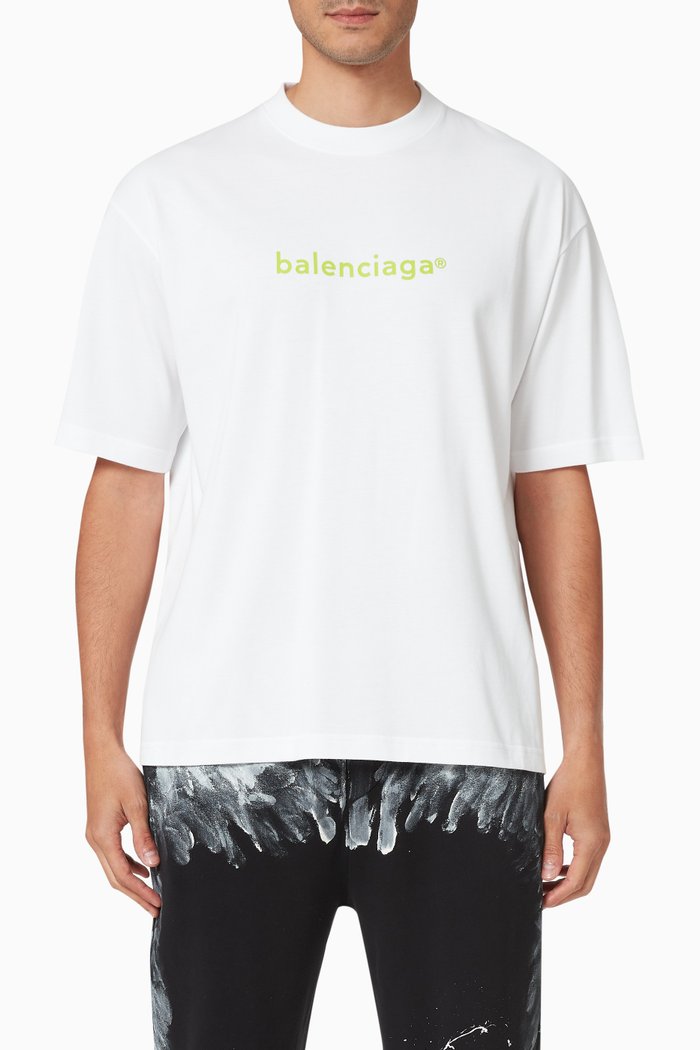 

Copyright Medium Fit T-shirt in Vintage Jersey, Multicolor