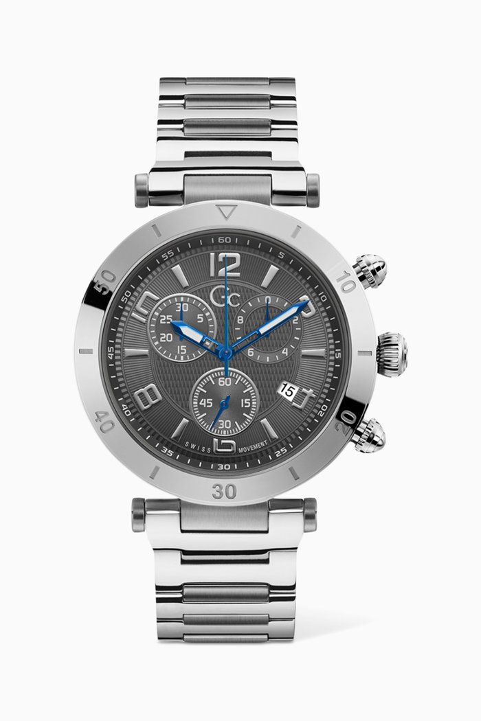 

PrimeClass Chronograph Watch, Silver