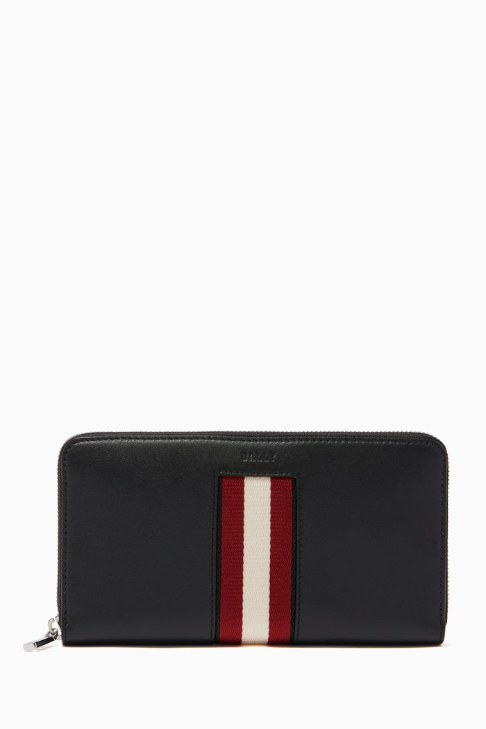 

Balen Leather Travel Wallet, Black