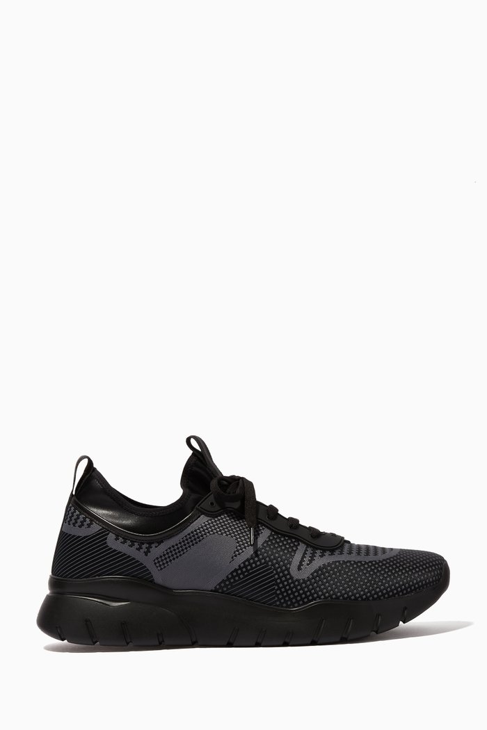 

Brandos Cotton-Blend Sneakers, Grey