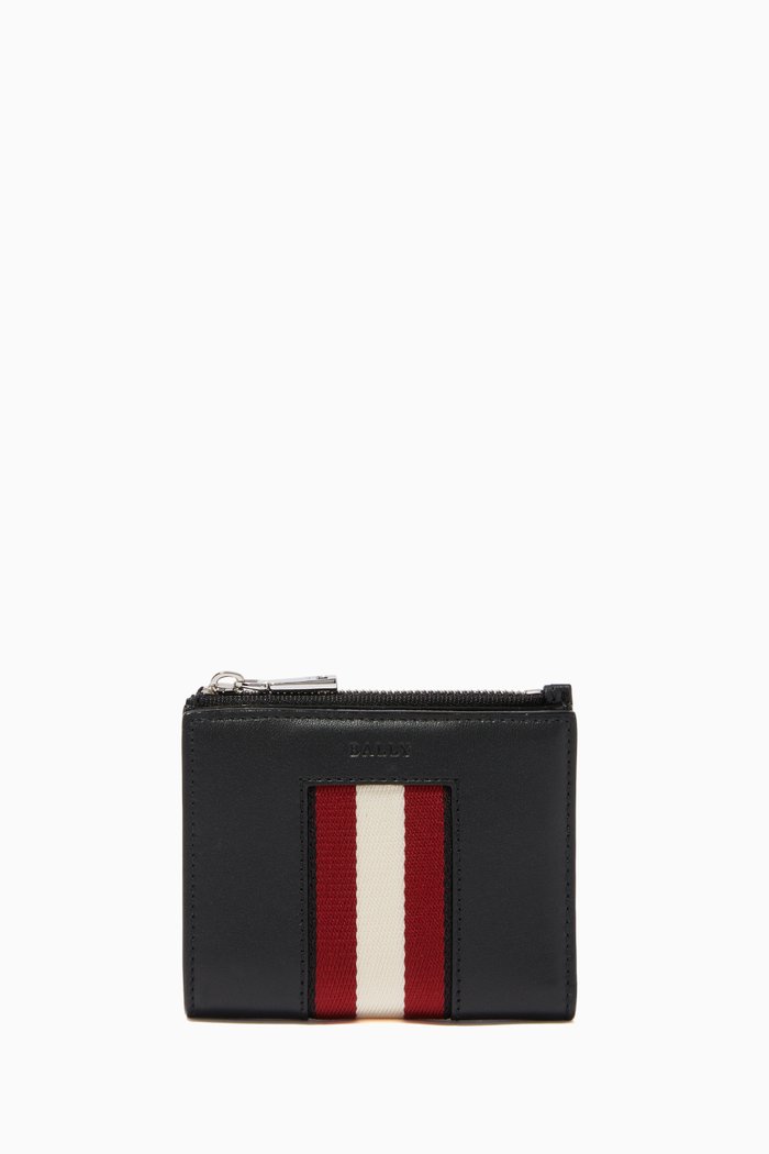 

Bunner Leather Wallet, Black