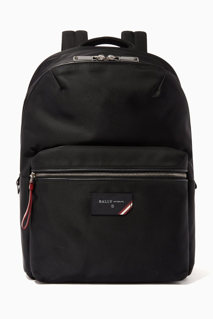 

Ferey Techno Nylon Backpack, Black