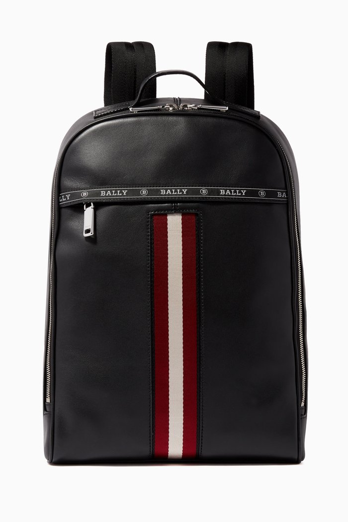 

Hassel Leather Backpack, Black
