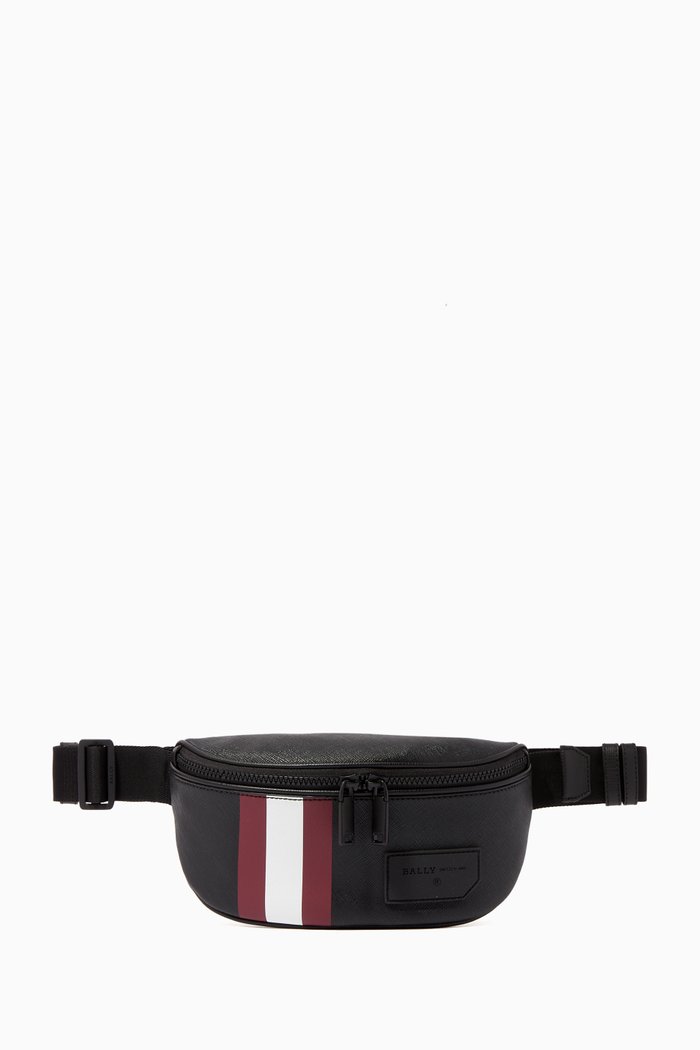 

Sonni Coated Canvas Bum Bag, Black