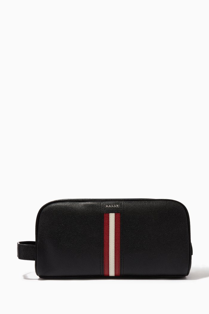 

Takimo Leather Necessaire Bag, Black
