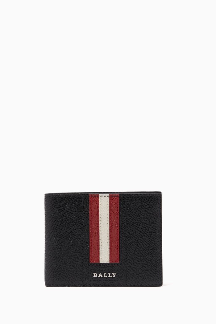 

Tevye Leather Wallet, Black