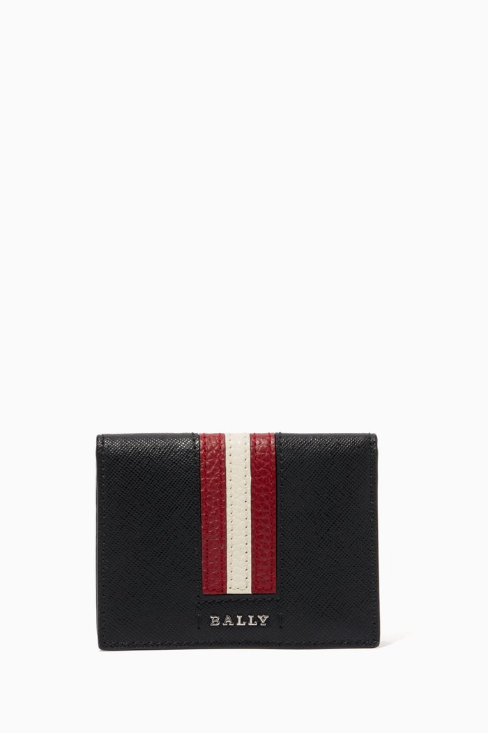 

Salder Leather Card Holder, Black