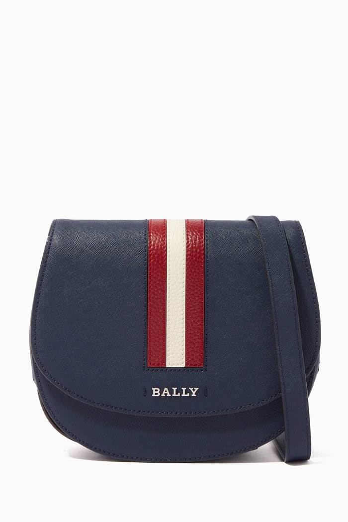 

Supra Leather Cross-Body Bag, Blue