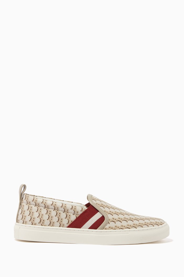 

Henrika Leather Sneakers, Grey