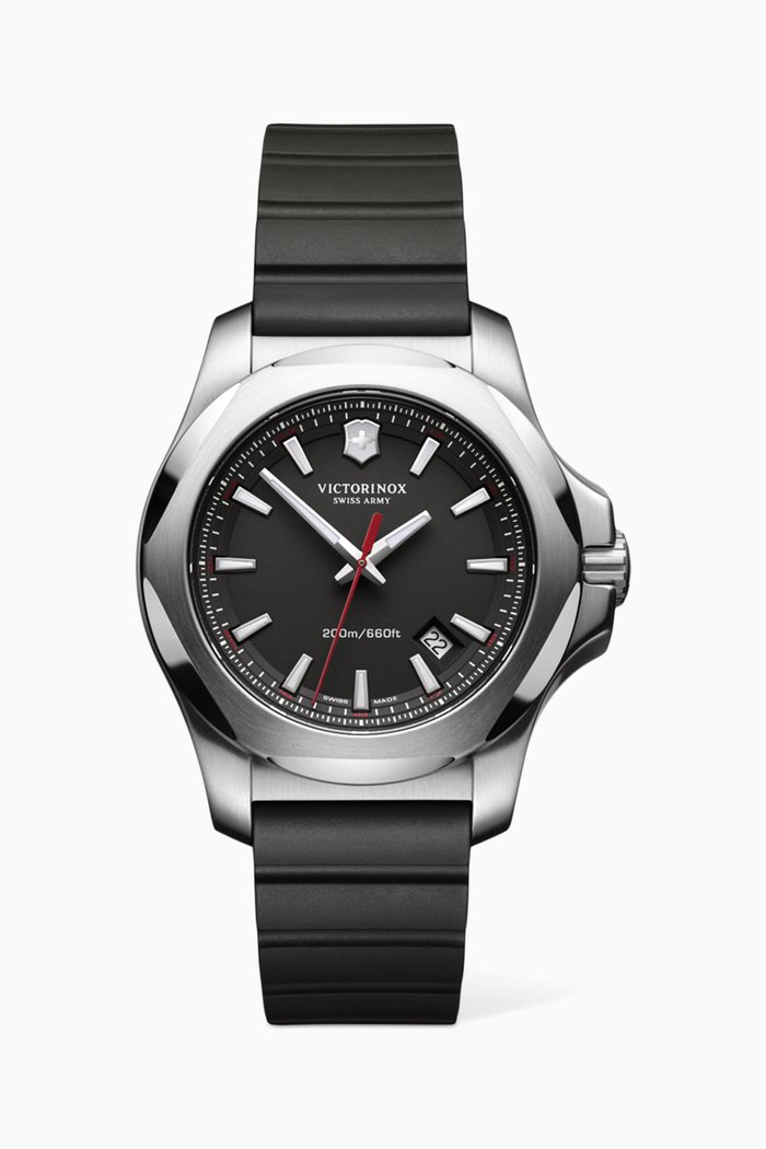 

I.N.O.X. Quartz Watch, Black