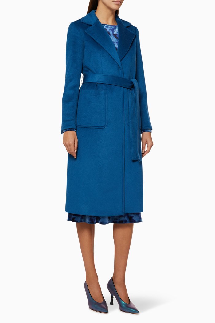 

Runaway Wool Coat, Blue