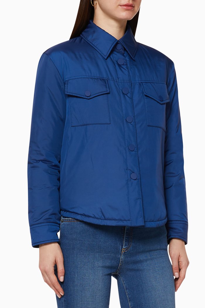 

Degno Padded Shirt Jacket, Blue