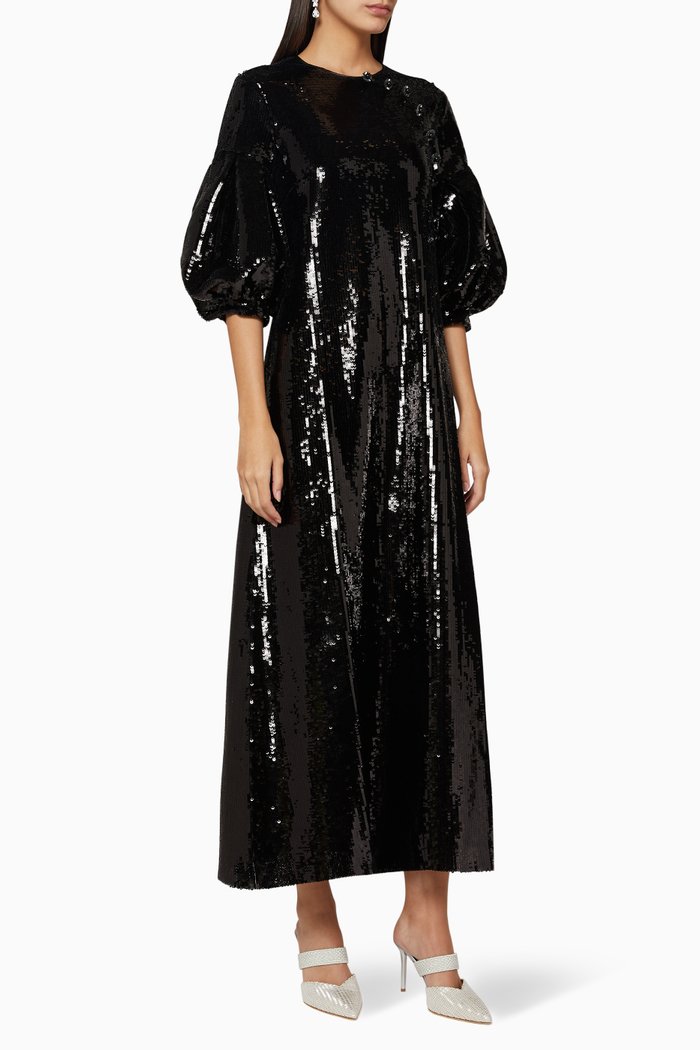 

Celine Sequin Dress, Black