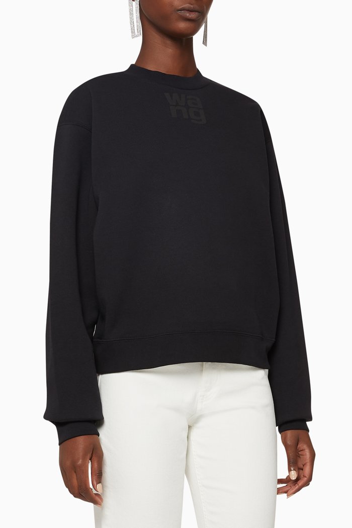 

Foundation Terry Sweatshirt, Black