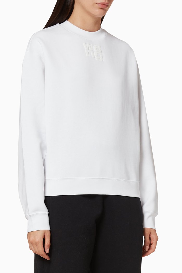 

Foundation Terry Sweatshirt, White