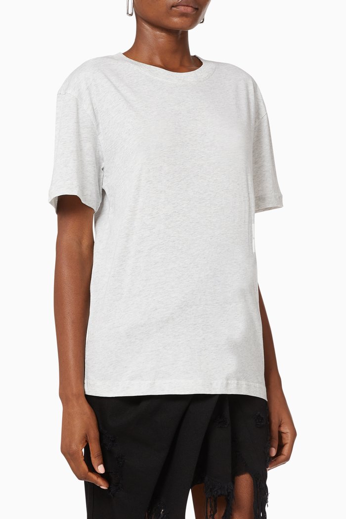 Puff Logo Jersey T-shirt, Grey