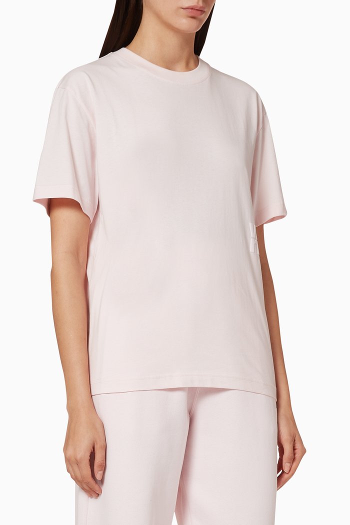 

Puff Logo Jersey T-Shirt, Pink