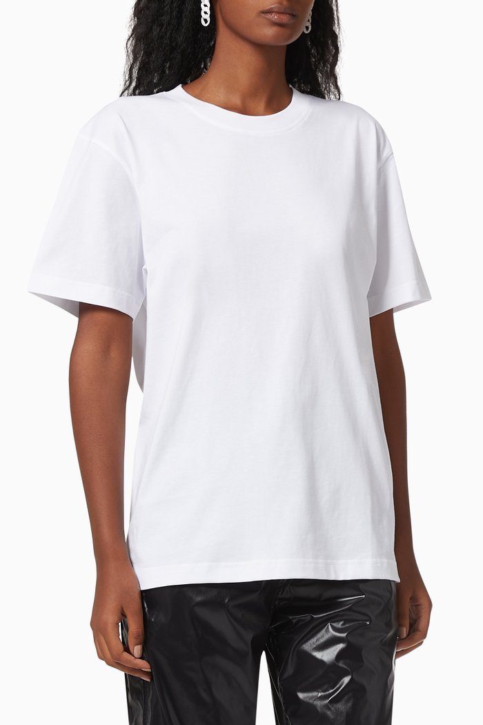 

Puff Logo Jersey T-shirt, White