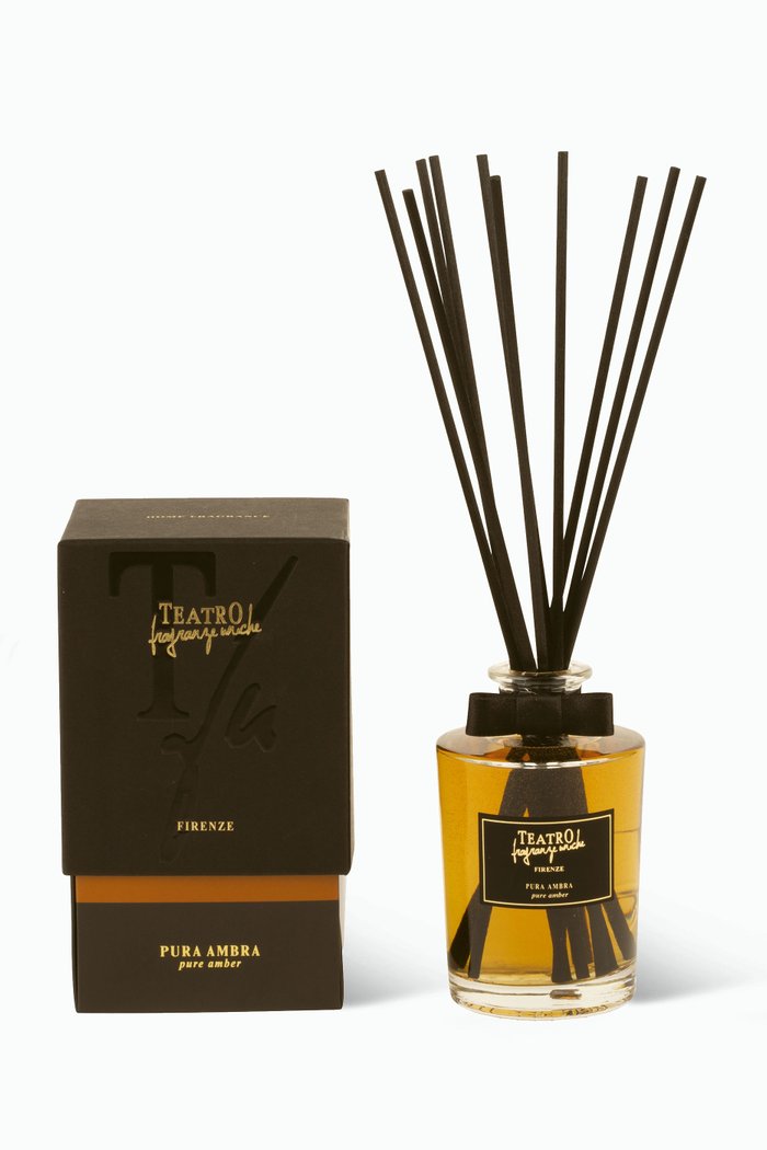 

Pura Ambra Reed Diffuser, 250ml, Multicolour
