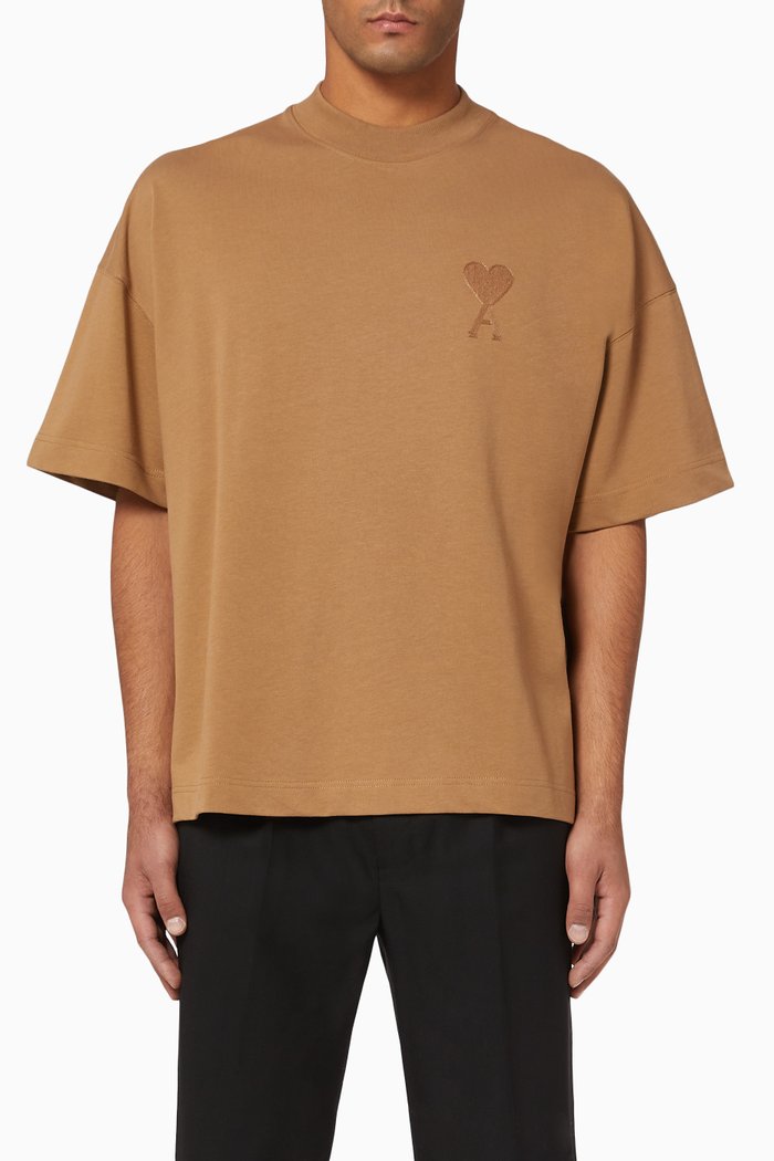 

Ami de Coeur Oversized Jersey T-Shirt, Neutral