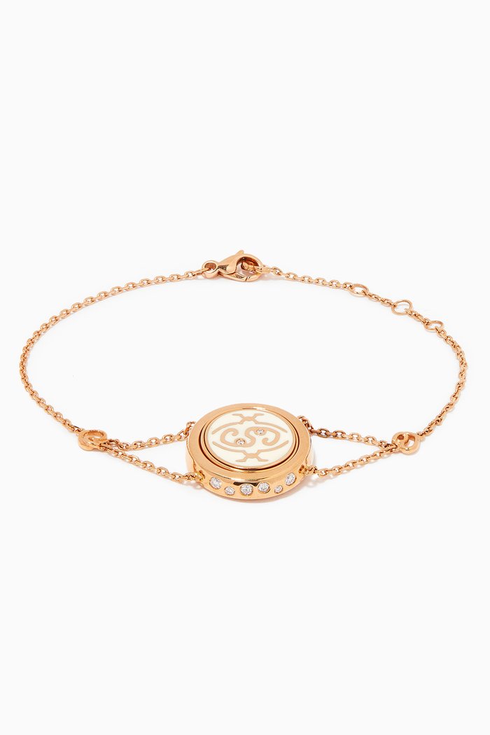 

Me Oh Me "Courageous" Sparkly Diamond Bracelet in 18kt Rose Gold