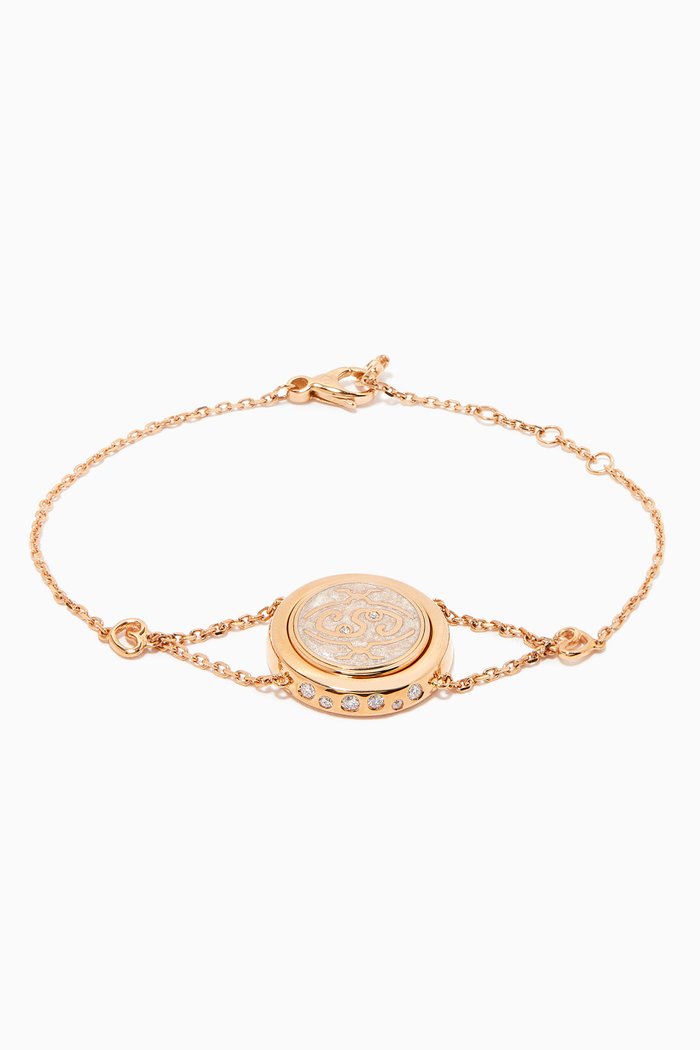 

Me Oh Me "Astounding" Sparkly Diamond Bracelet in 18kt Rose Gold