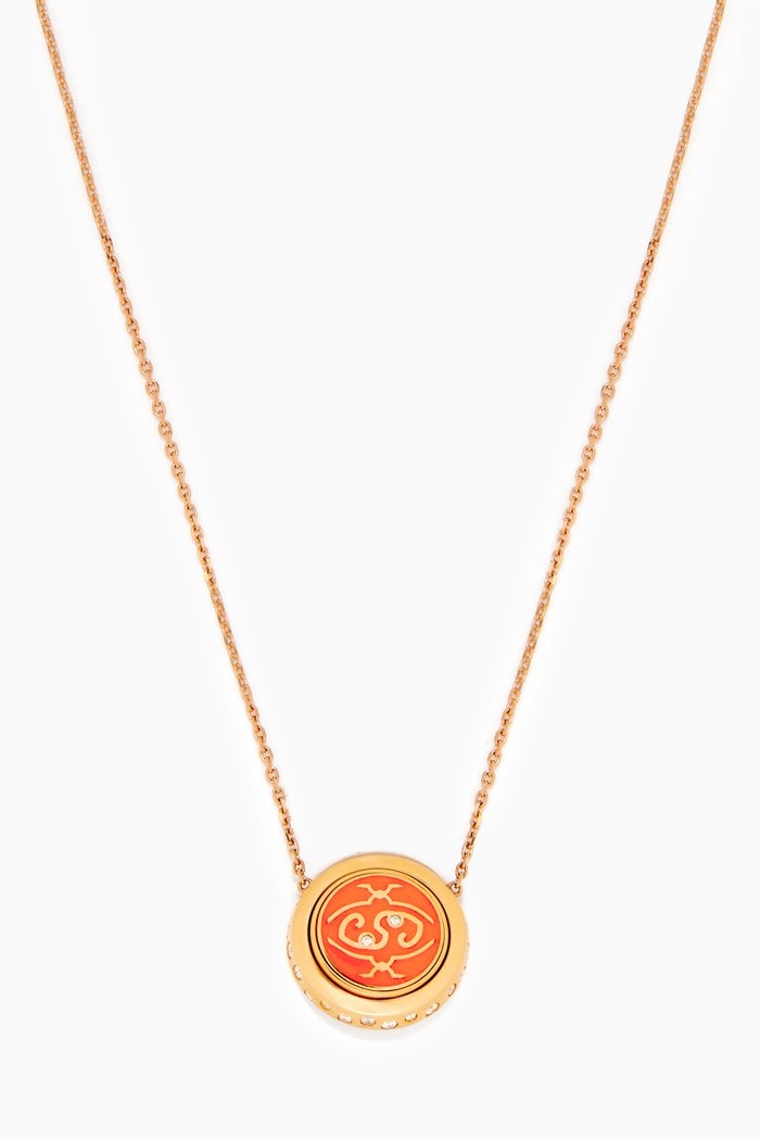 

Me Oh Me "Exquisite" Sparkly Diamond Necklace in 18kt Rose Gold