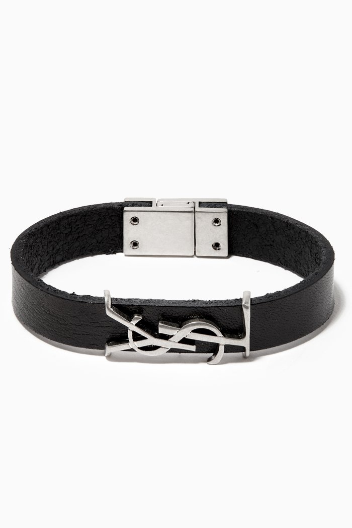 

Opyum Bracelet in Smooth Leather, Black