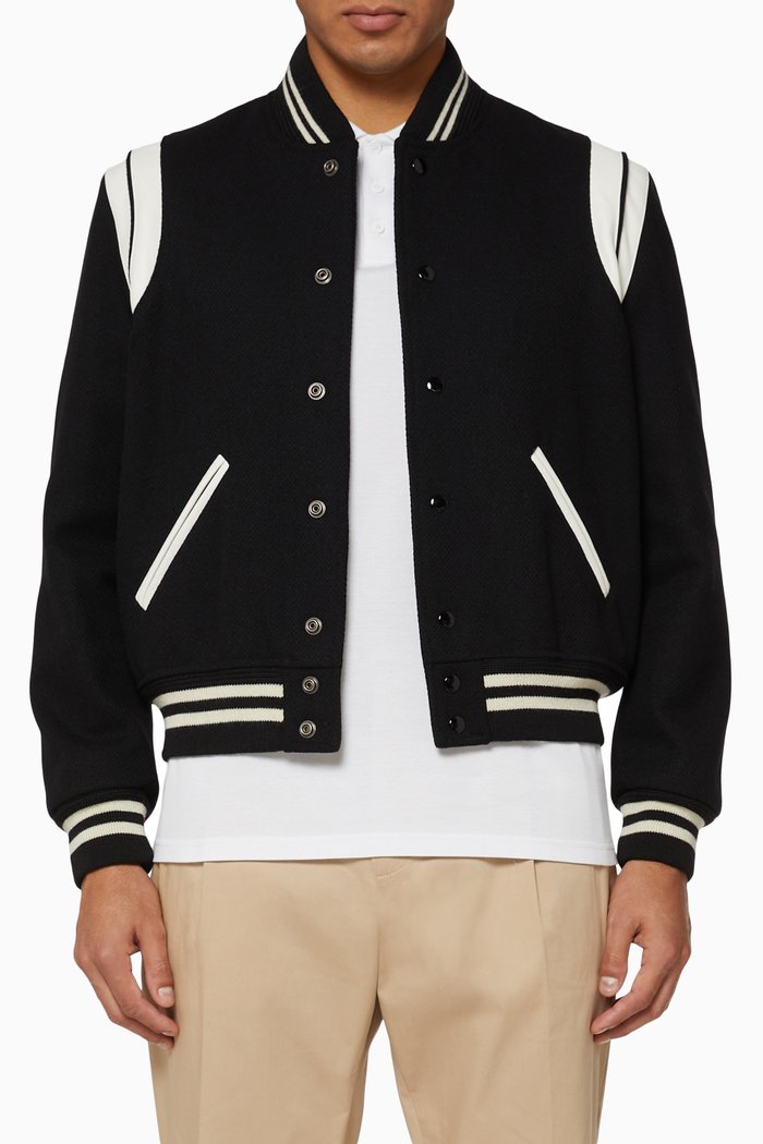 

Teddy Jacket in Wool, Black