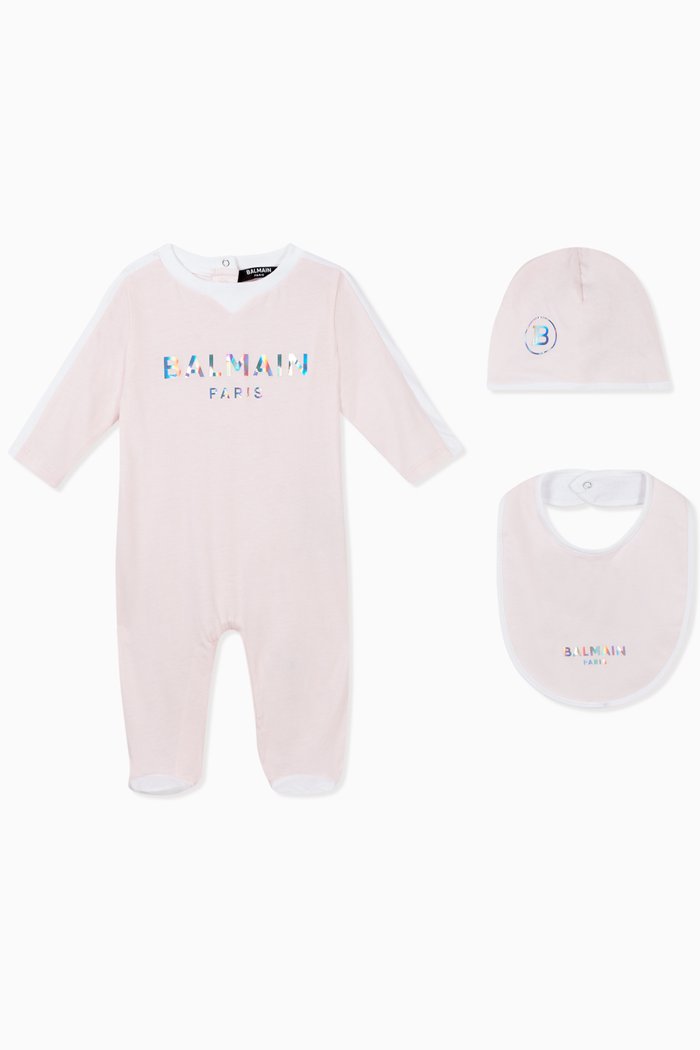 

Logo Cotton Set, Pink